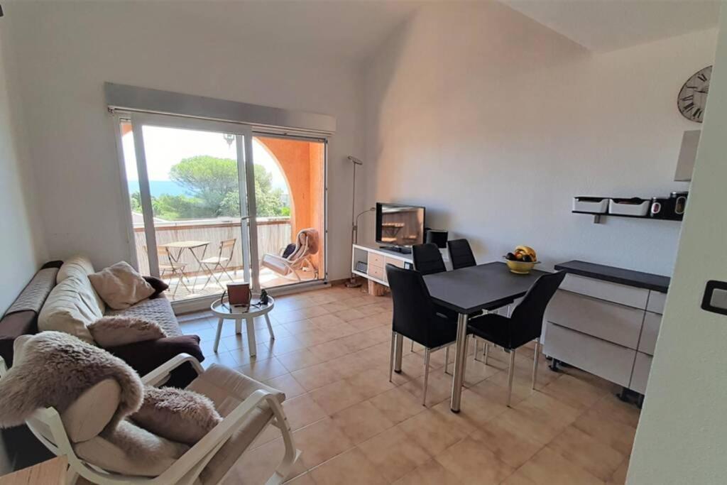 Charmant Appartement Vue Mer A 100M De La Plage. Saint Aygulf Zewnętrze zdjęcie